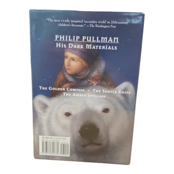 His Dark Materials 3-Book Collectible Hardcover Box Set Philip Pullman (No Map) - Picture 5 of 5
